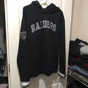 Raiders Hoodie size large NWOT